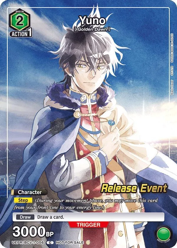 Yuno (Release Event Participation) card front