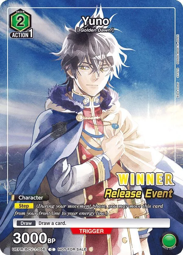 Yuno (Release Event Winner) card front