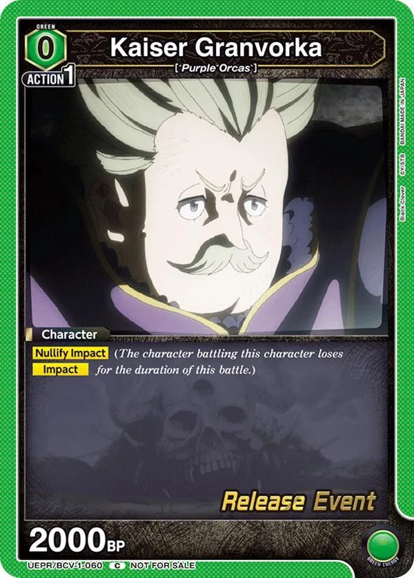 Kaiser Granvorka card front
