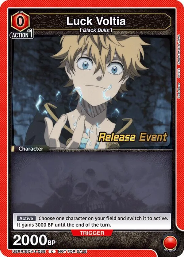 Luck Voltia (089) card front