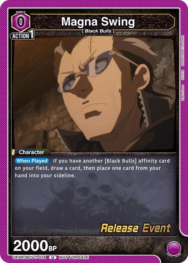 Magna Swing card front
