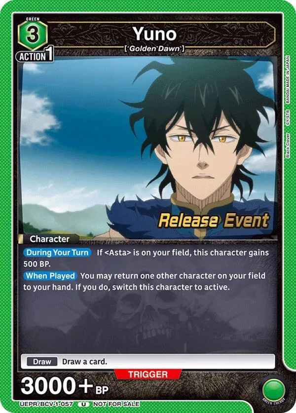 Yuno (057) card front