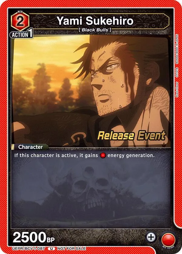 Yami Sukehiro (087) card front
