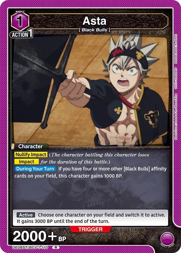 Asta (110) card front