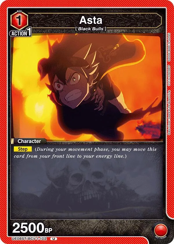 Asta (102) card front