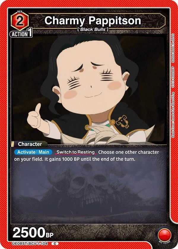 Charmy Pappitson card front