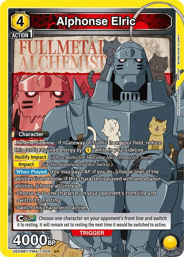 Alphonse Elric (004) card front