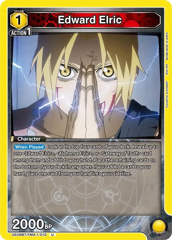Edward Elric (010) card front