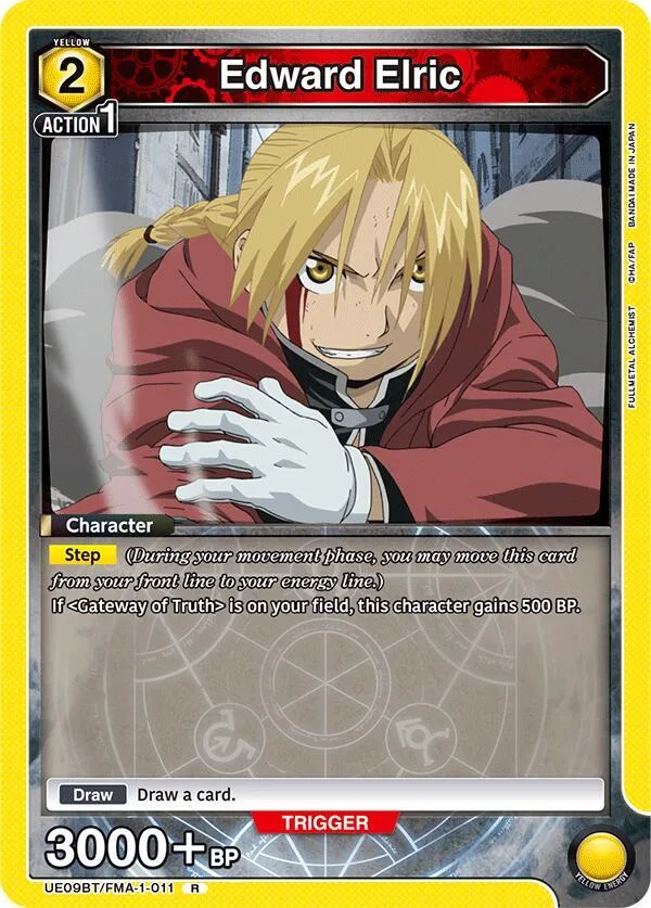 Edward Elric (011) card front
