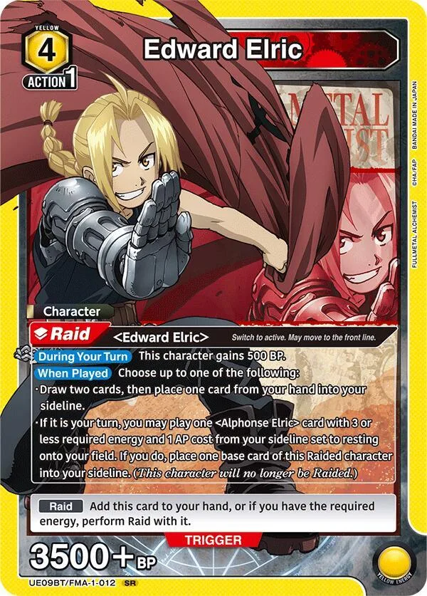 Edward Elric (012) card front