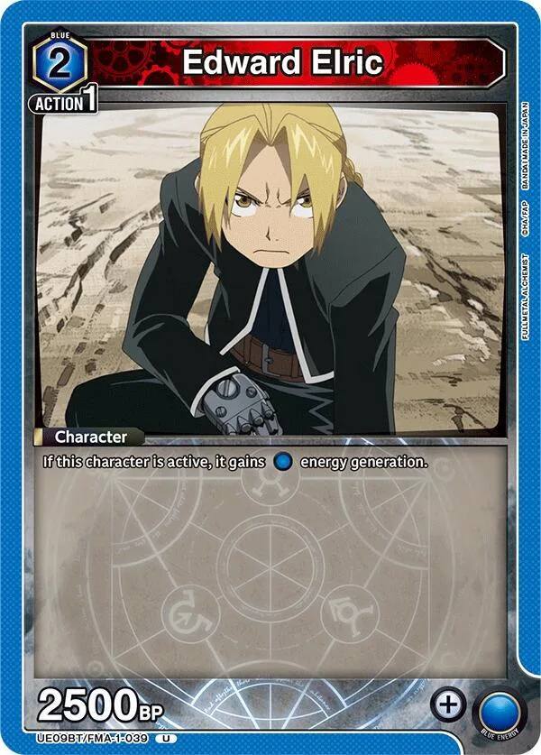Edward Elric (039) card front