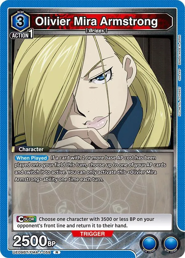 Olivier Mira Armstrong (059) card front