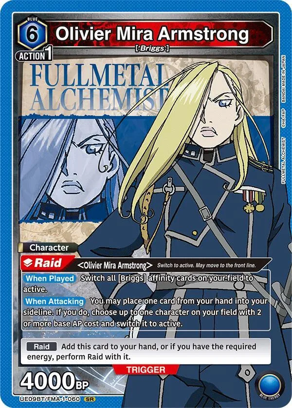 Olivier Mira Armstrong (060) card front