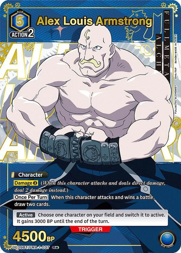 Alex Louis Armstrong (037) (R*) card front