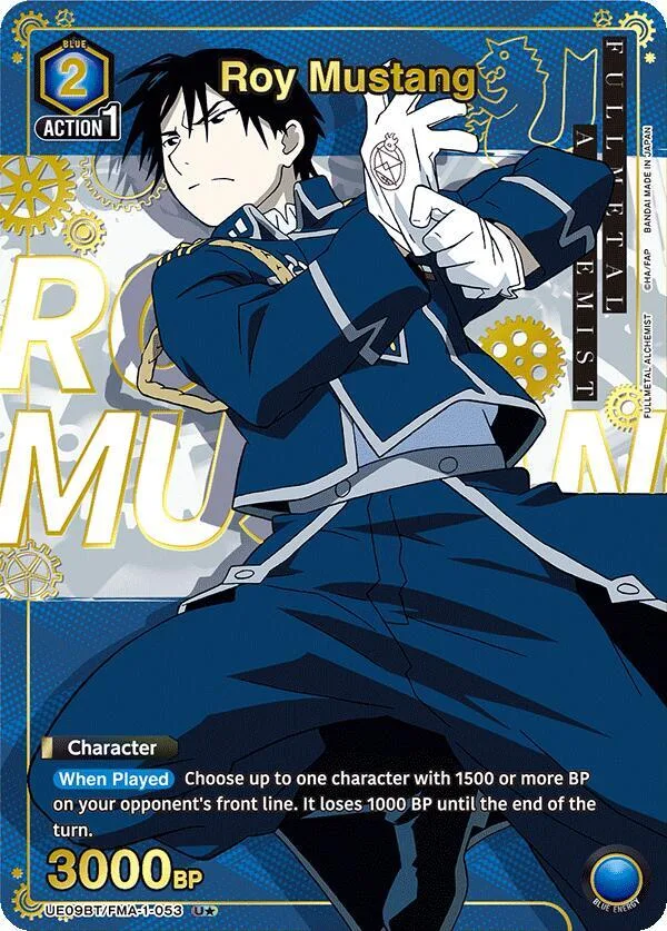 Roy Mustang (053) (U*) card front