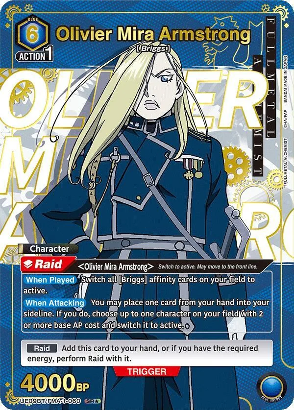 Olivier Mira Armstrong (060) (SR*) card front