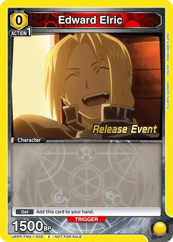 Edward Elric (009) card front