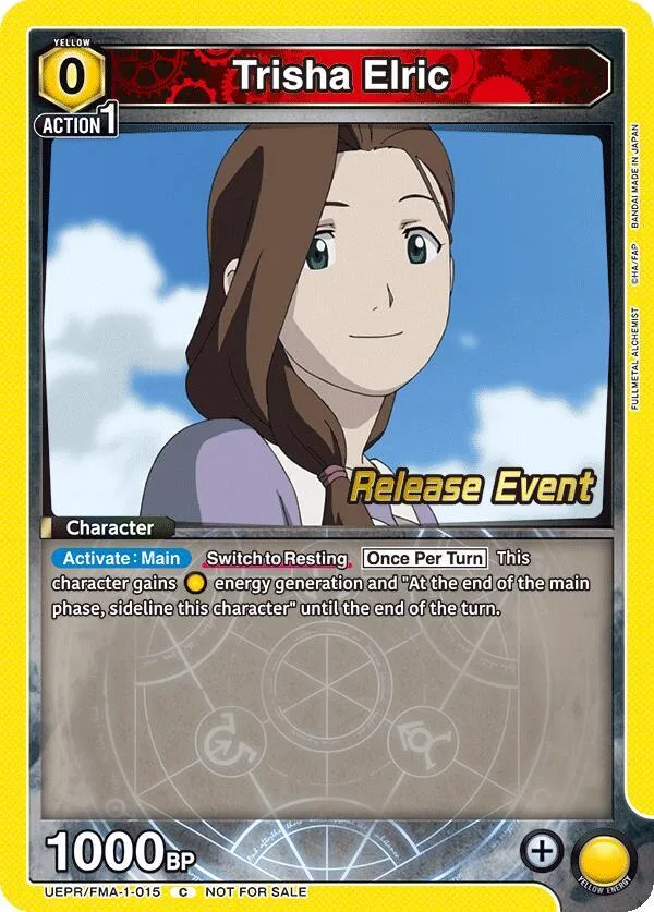 Trisha Elric card front