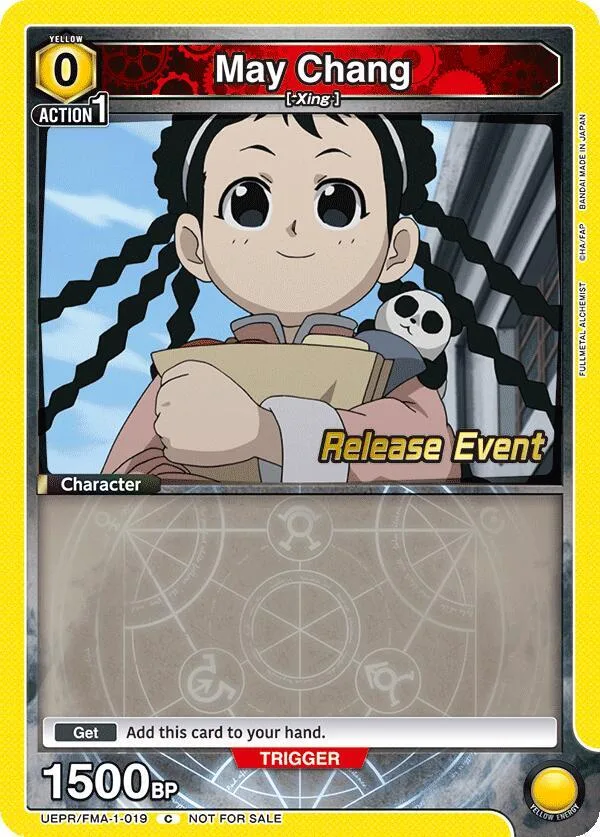 May Chang (019) card front