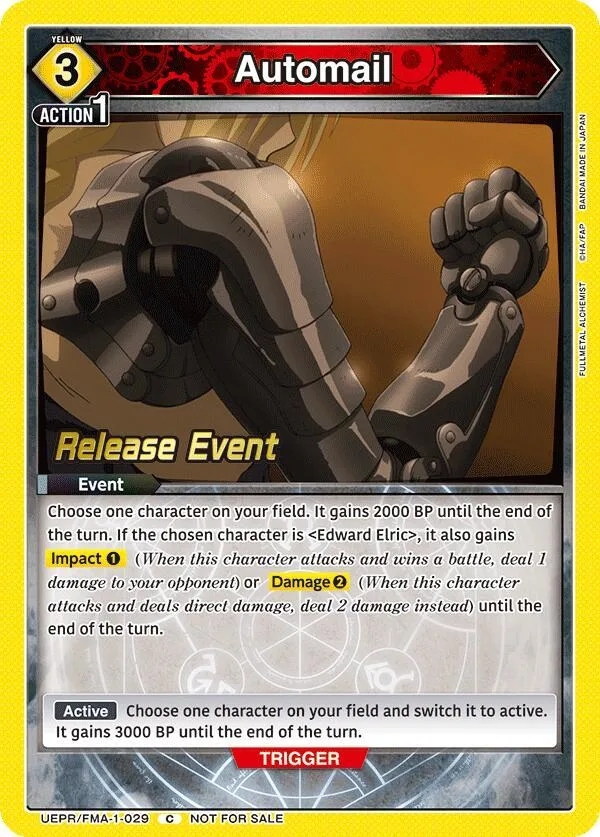 Automail card front