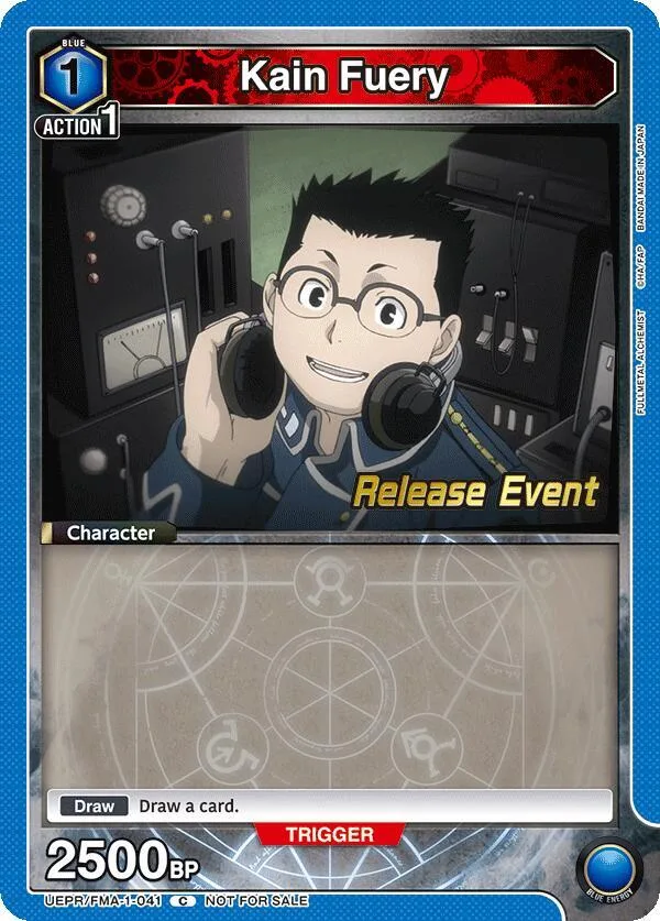 Kain Fuery card front