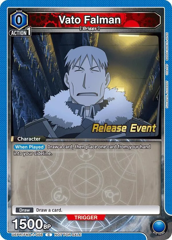 Vato Falman card front