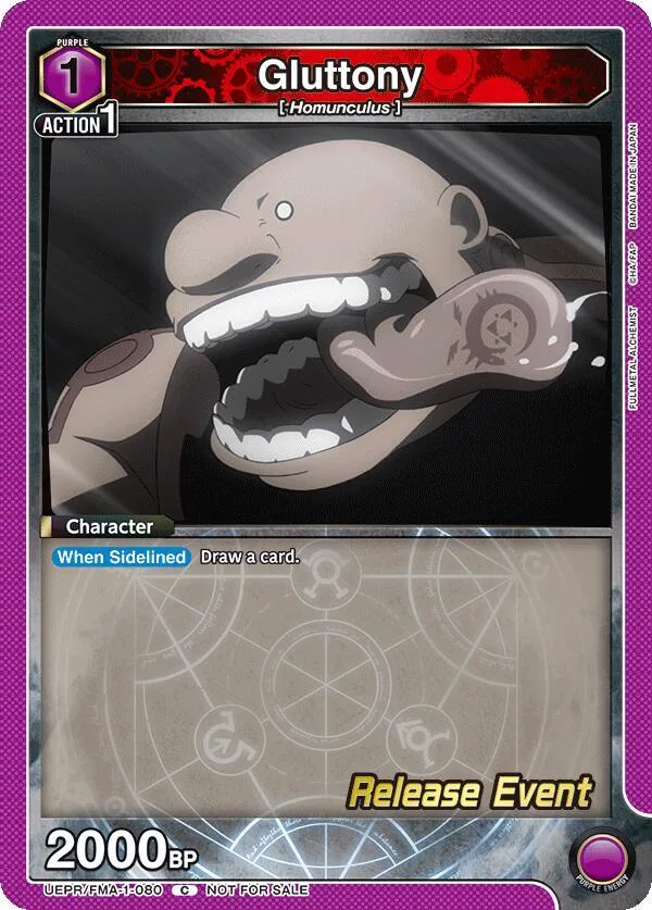 Gluttony (080) card front