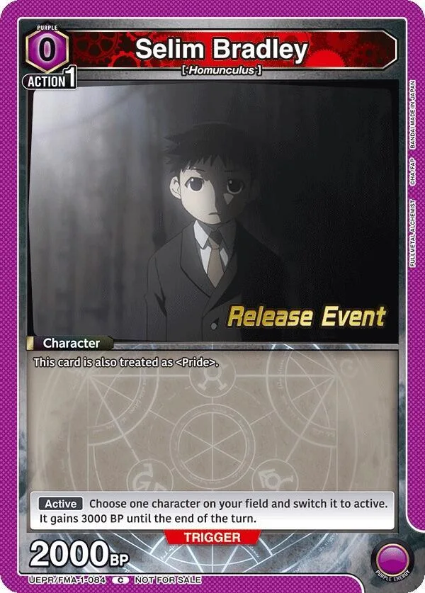 Selim Bradley card front