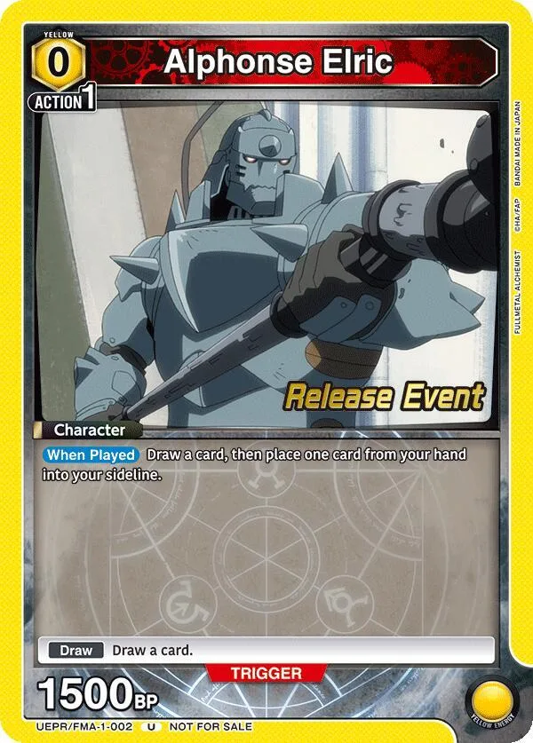 Alphonse Elric (002) card front
