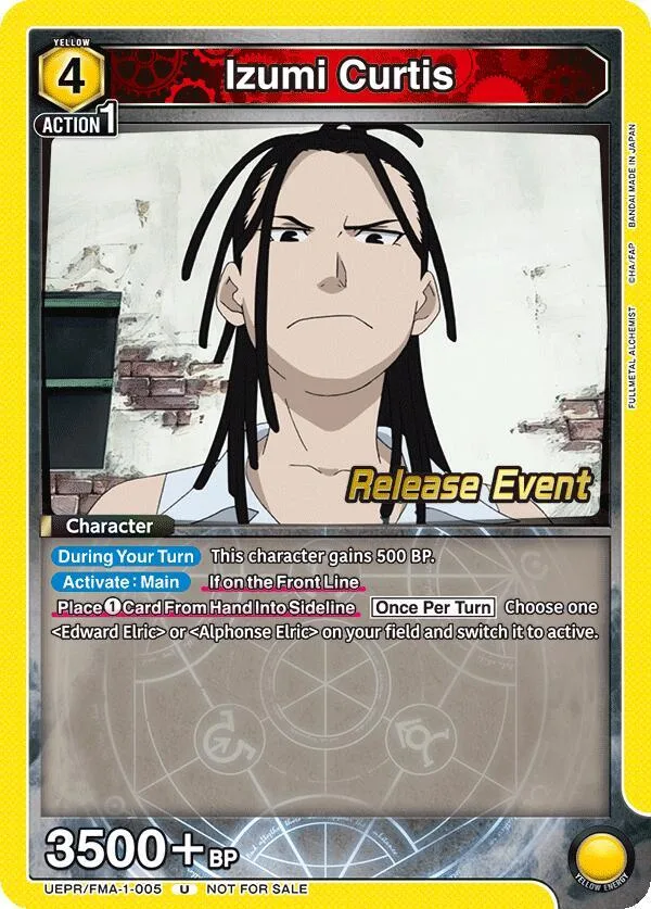 Izumi Curtis (005) card front