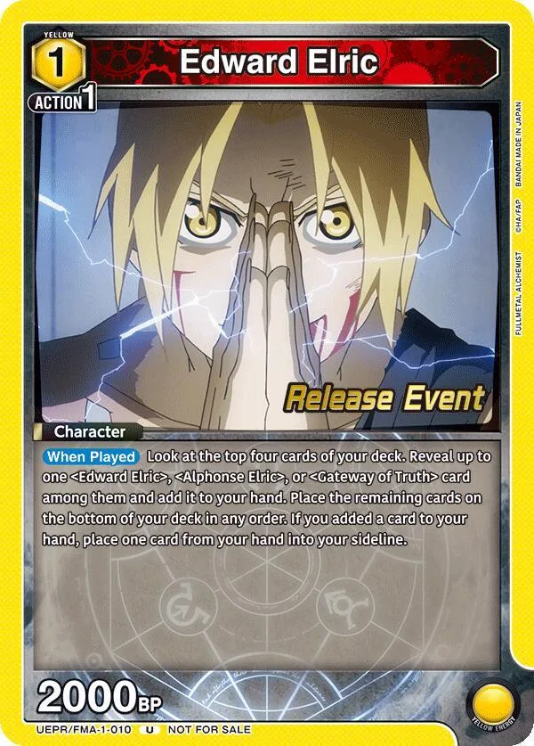 Edward Elric (010) card front
