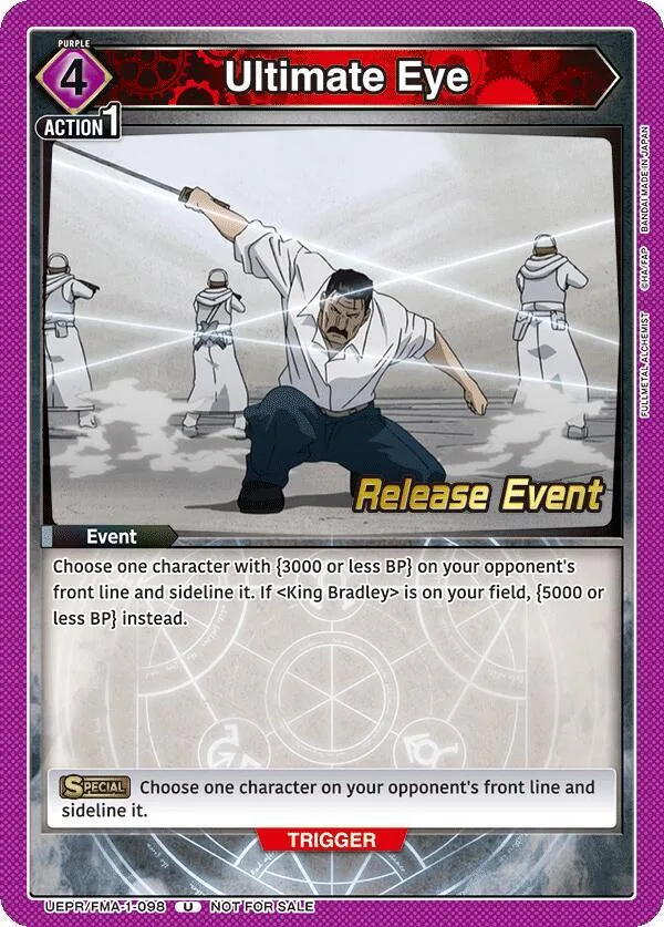Ultimate Eye card front