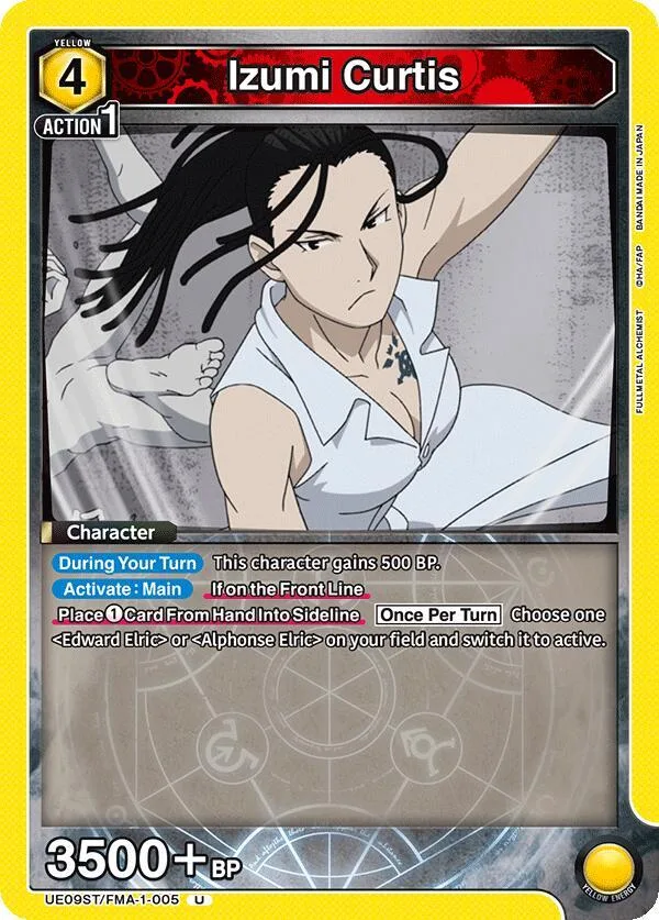 Izumi Curtis card front