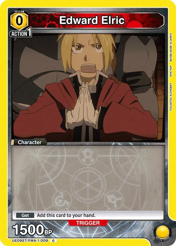 Edward Elric (009) card front