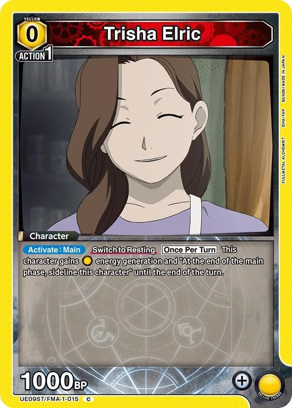 Trisha Elric card front