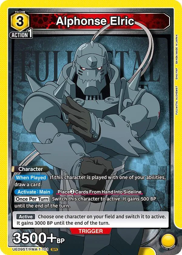 Alphonse Elric (101) card front