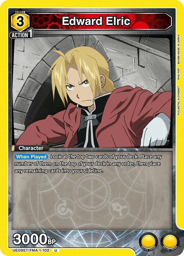 Edward Elric (102) card front