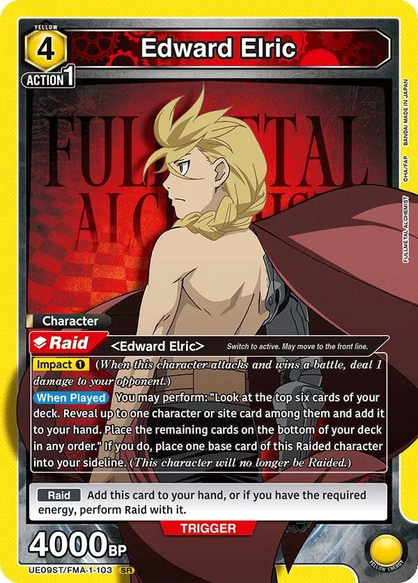 Edward Elric (103) card front