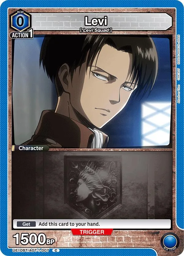 Levi (007) card front