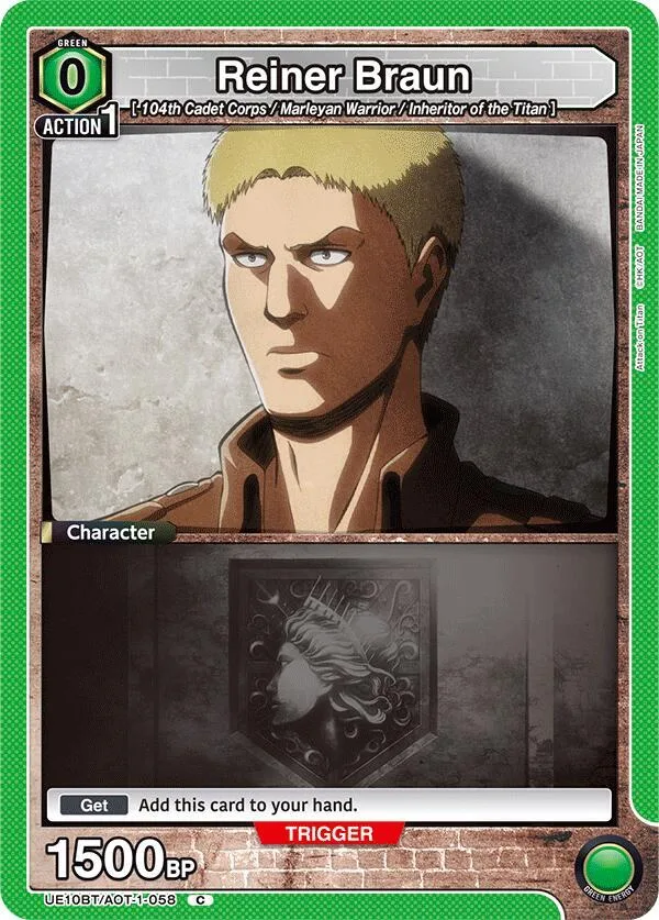Reiner Braun (058) (Box Topper Foil) card front