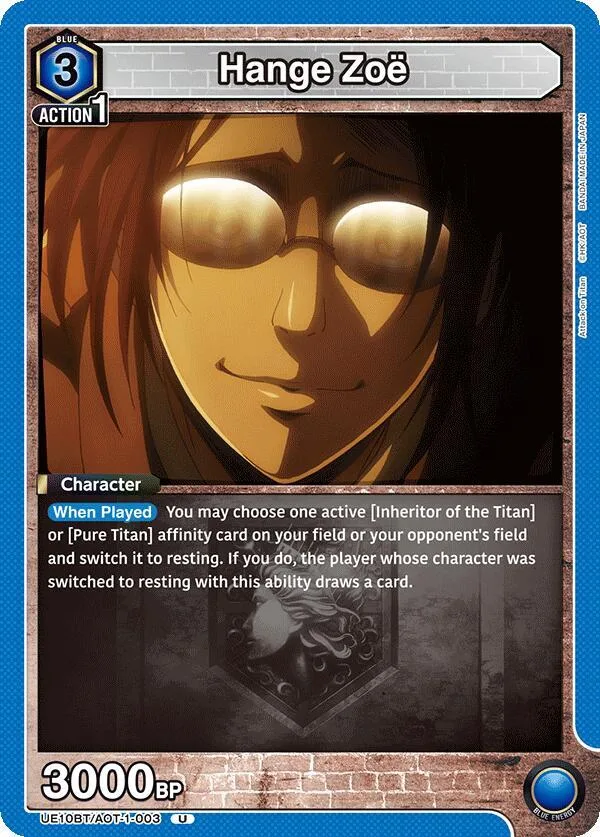 Hange Zoe (003) card front