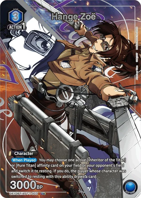 Hange Zoe (003) (U*) card front