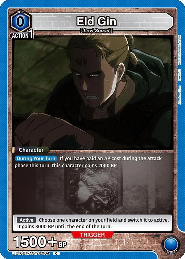 Eld Gin card front