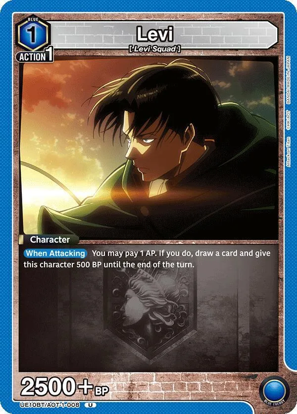 Levi (008) card front