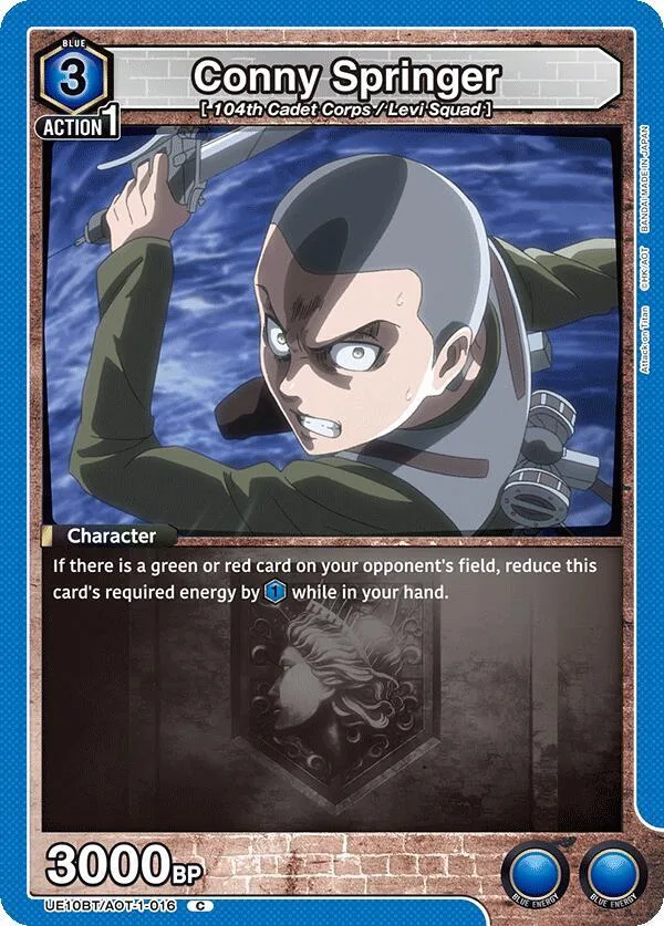 Conny Springer (016) card front