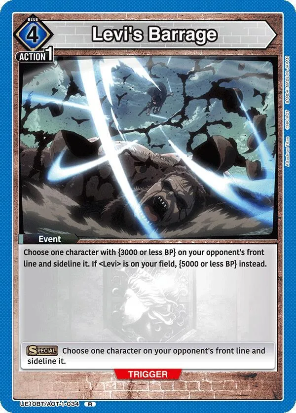 Levi's Barrage card front