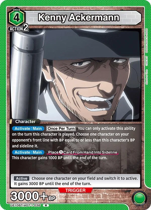 Kenny Ackermann (036) card front