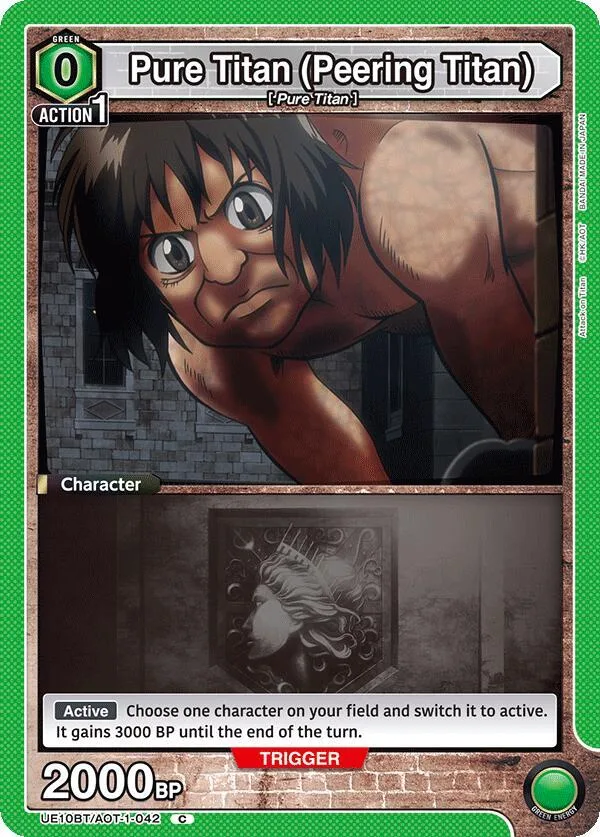 Pure Titan (Peering Titan) card front