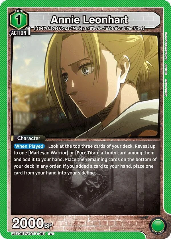 Annie Leonhart (051) card front