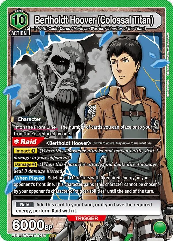 Bertholdt Hoover (Colossal Titan) card front